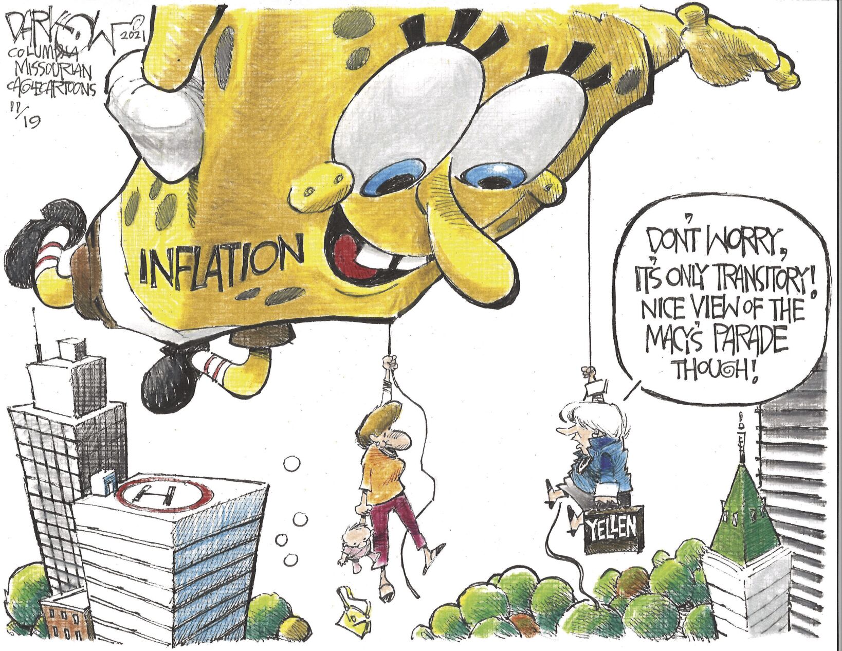 Ballooning inflation